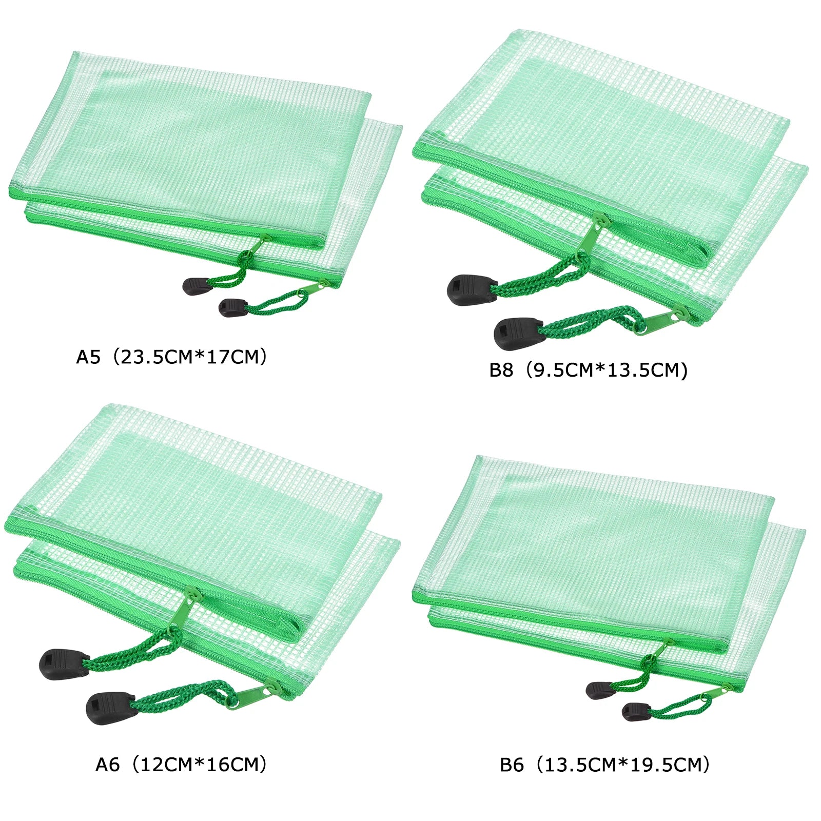 PVC Mesh Pouch Set